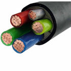 Bare Copper Conductor Kabel Daya Tegangan Rendah IEC 60228 Standar 5x70mm2 pemasok