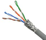 HDPE / LDPE Cat 5 4PR CCA Kabel Copper Lan Cable Jaringan SFTP Cat5e Lan Cable pemasok