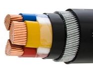 Kontrol Data Listrik Tahan Panas 3 Kabel Inti Zero Halogen 0.6kV / 1kV Cable pemasok