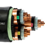 3 Core Kabel Listrik Tegangan Menengah Tanpa Kabel XLPE Insulated Untuk Pemasangan Di Dalam Ruangan pemasok